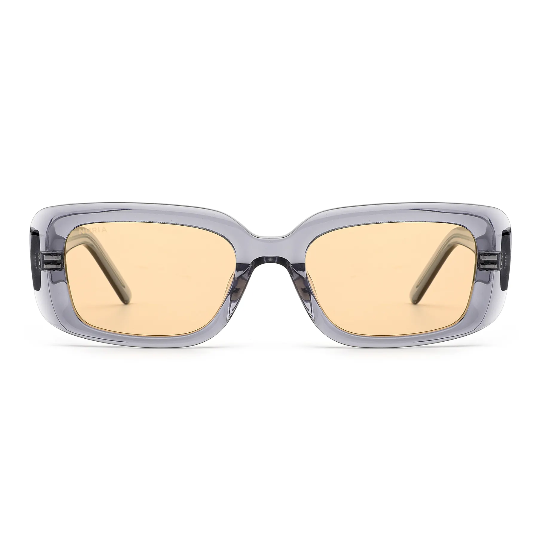Ochelari de Soare NURIA cu Ramă Dreptunghiulară Opal Drift Smoke Grey [2]