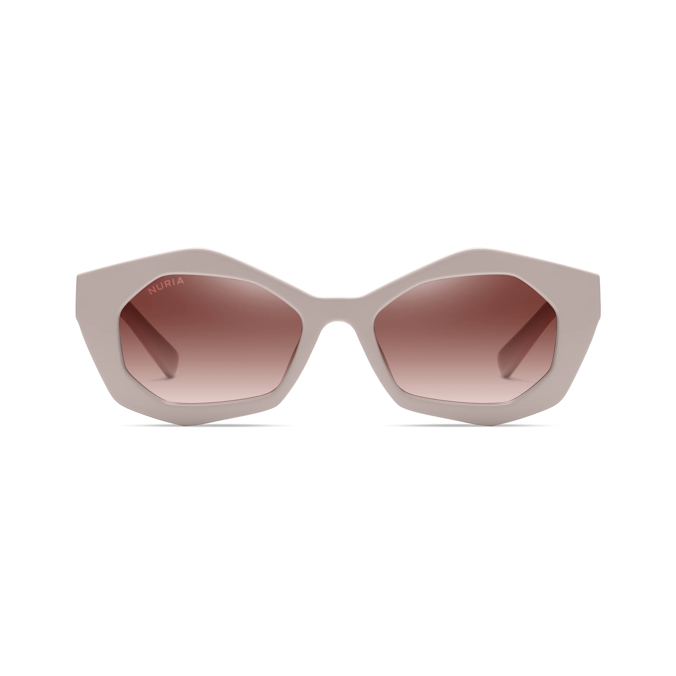Ochelari de Soare NURIA cu Ramă Geometrică Midnight Cascade Ivory [2]