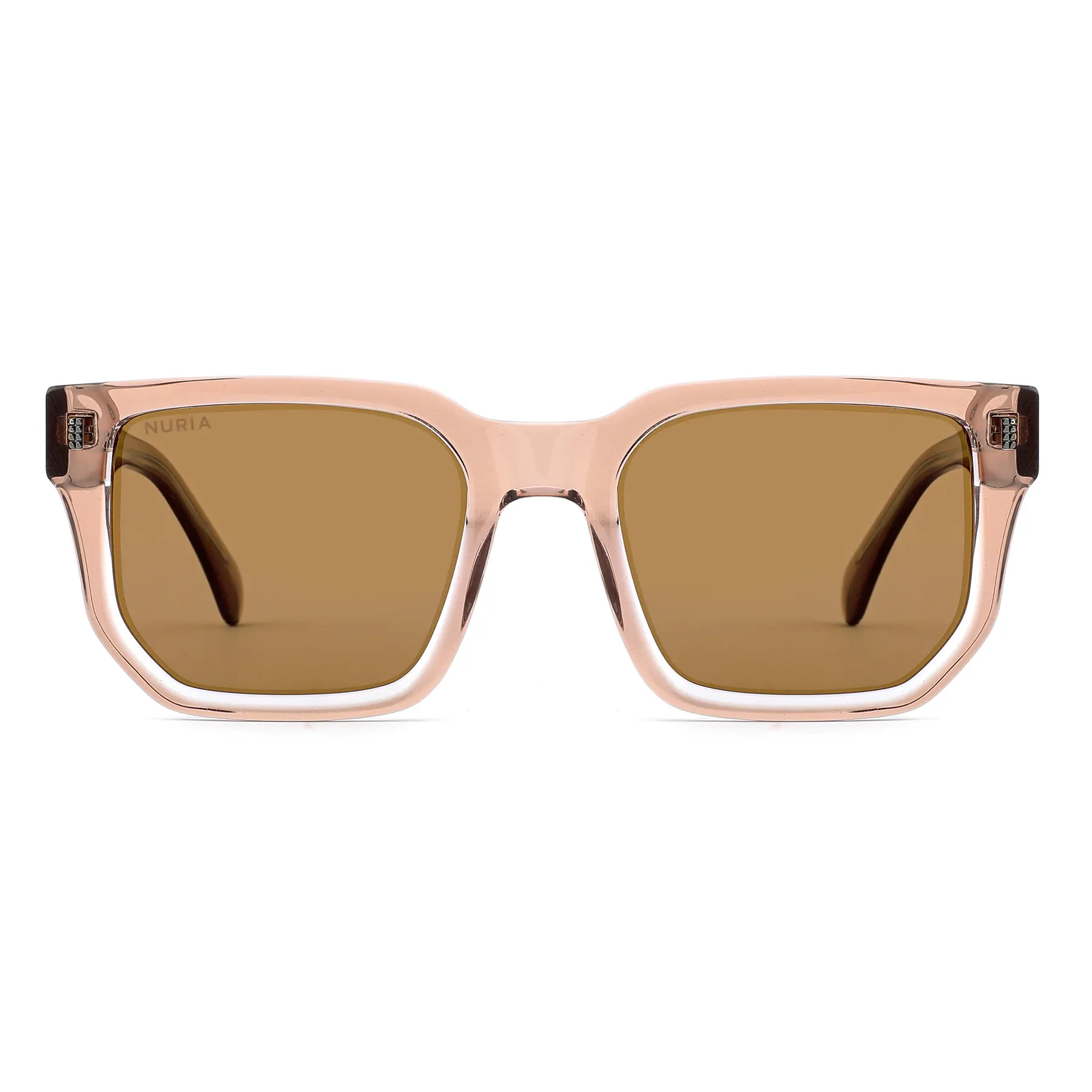 Ochelari de Soare NURIA cu Ramă Pătrată Sienna Vale Rose Clay [2]