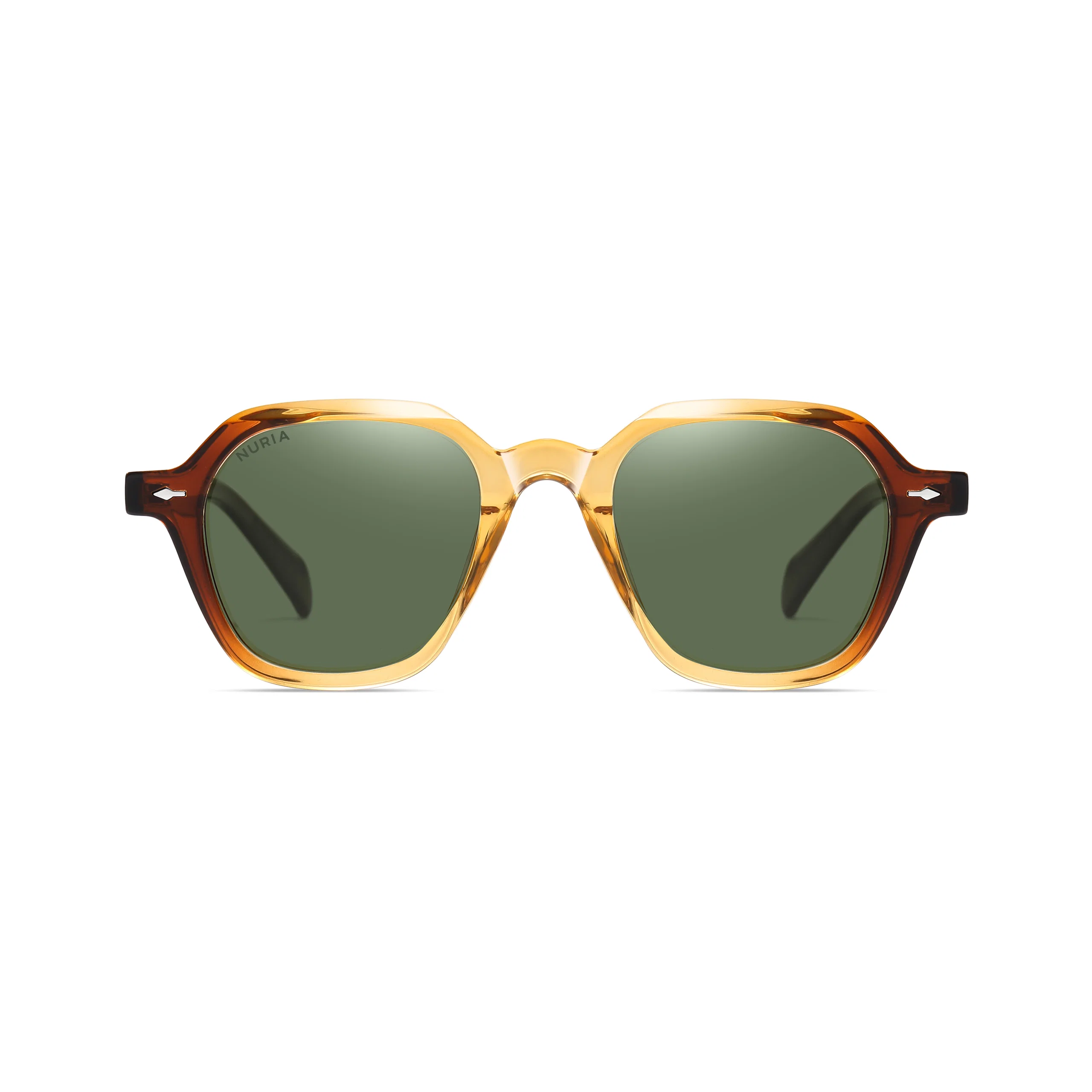 Ochelari de Soare NURIA cu Ramă Rotundă Eclipse Radiance Amber [2]