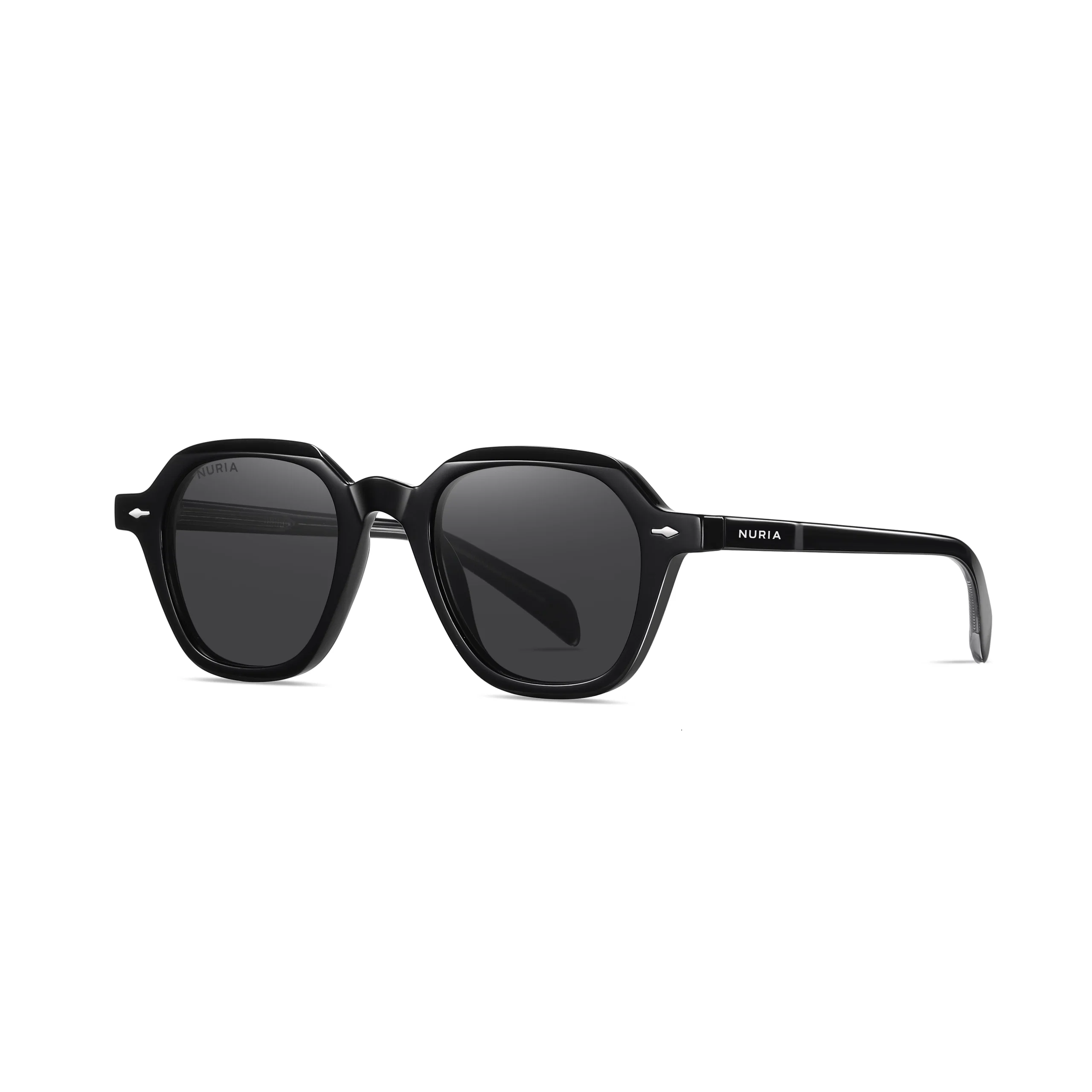 Ochelari de Soare NURIA cu Ramă Rotundă Eclipse Radiance Black [1]