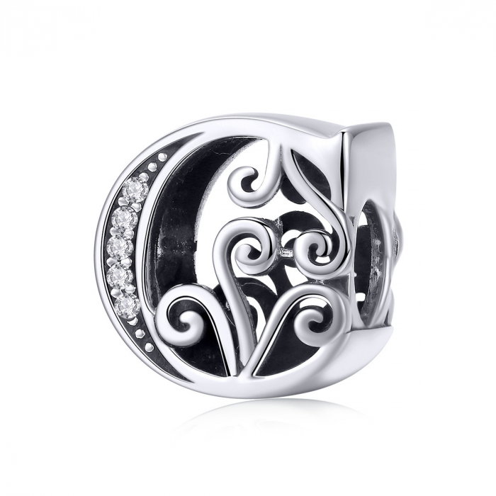 Talisman din argint Fairytale Litera C [1]