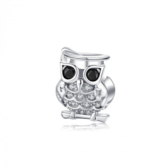Talisman din argint Owl of Athena [1]