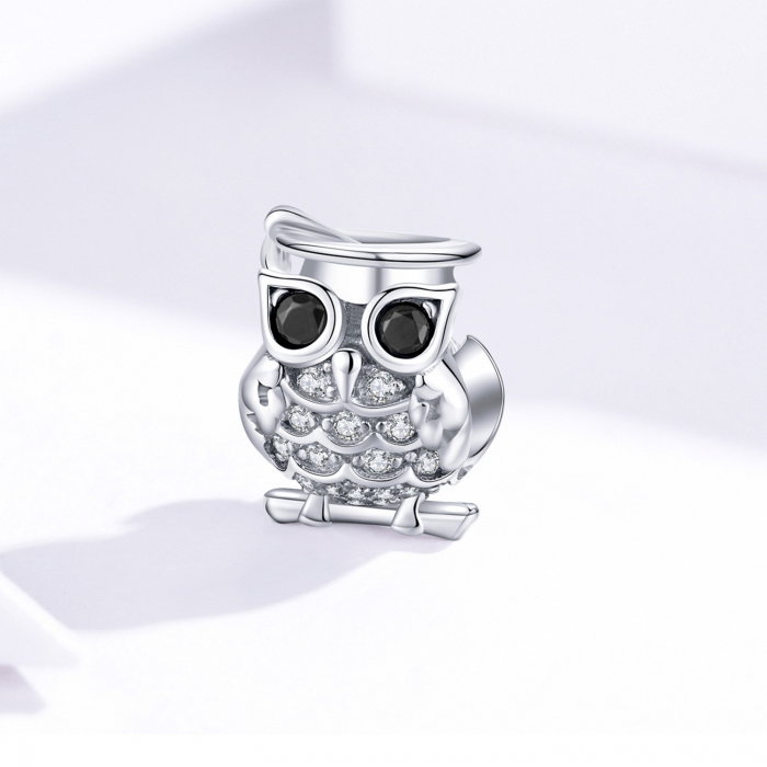 Talisman din argint Owl of Athena [3]