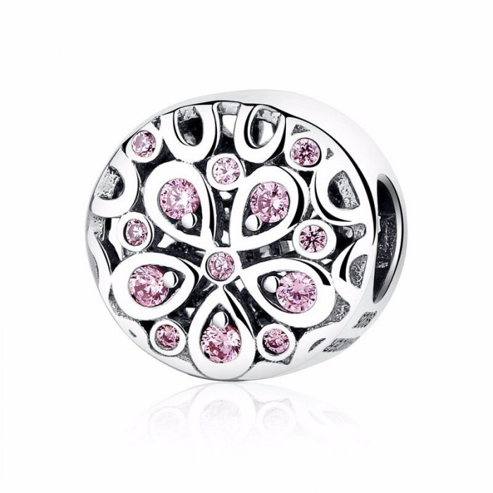 Talisman din argint Pink Lotus [1]