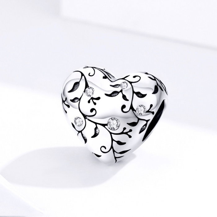 Talisman din argint Spring Heart [3]