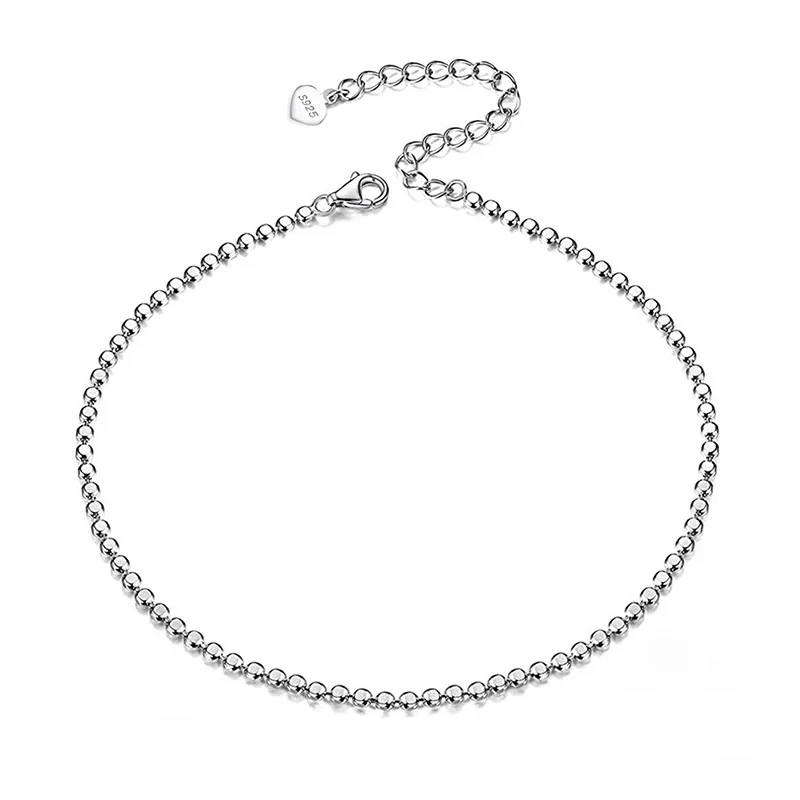 Brățări de picior - Brățară de picior din Argint Silver Bead
