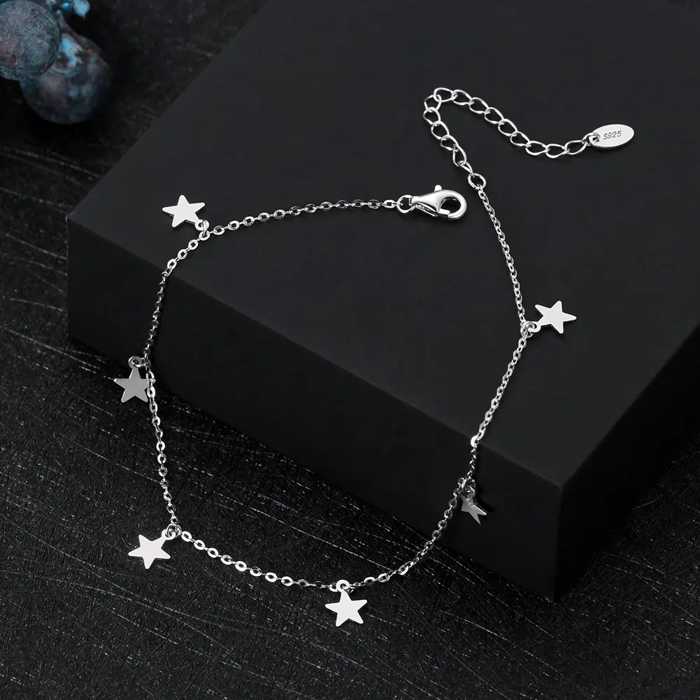 Brățări De Picior - Brățară de picior din Argint Silver Star