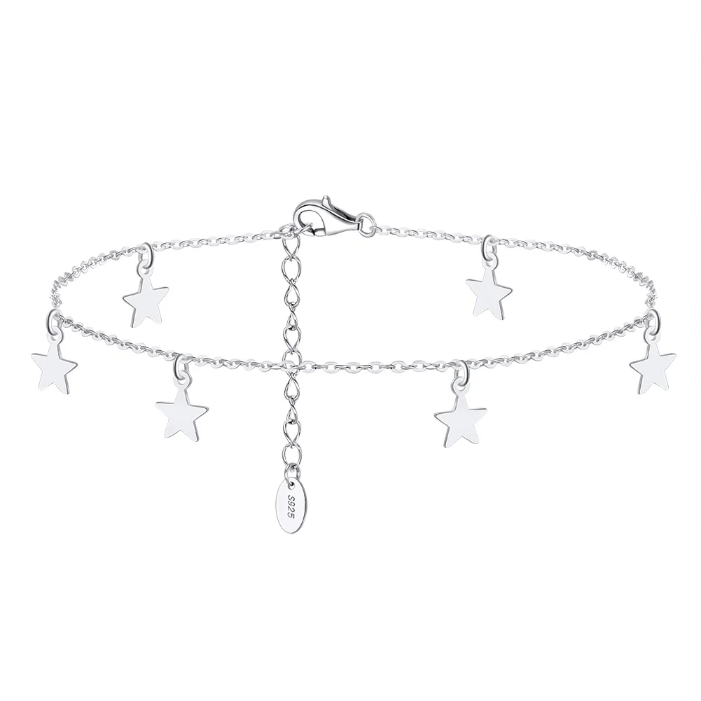 Brățări De Picior - Brățară de picior din Argint Silver Star
