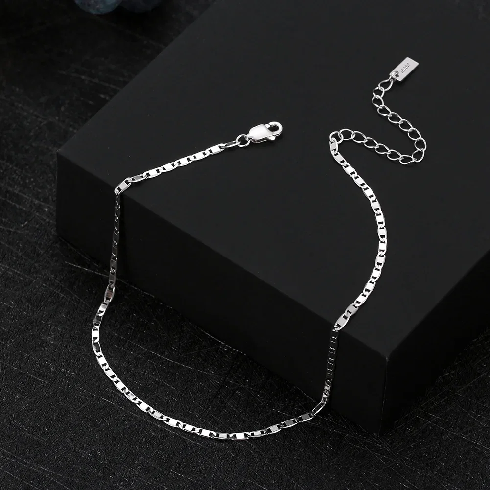 Brățări de picior - Brățară de picior din Argint Silver Tag Chain