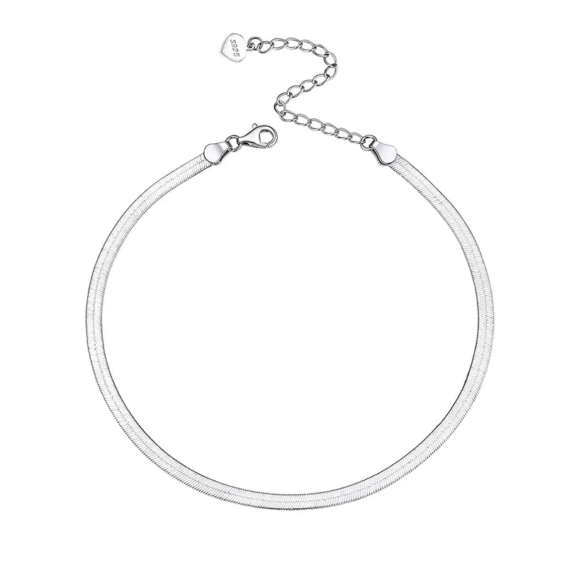 Produse Noi - Brățară de picior din Argint Snake silver Collar Collection