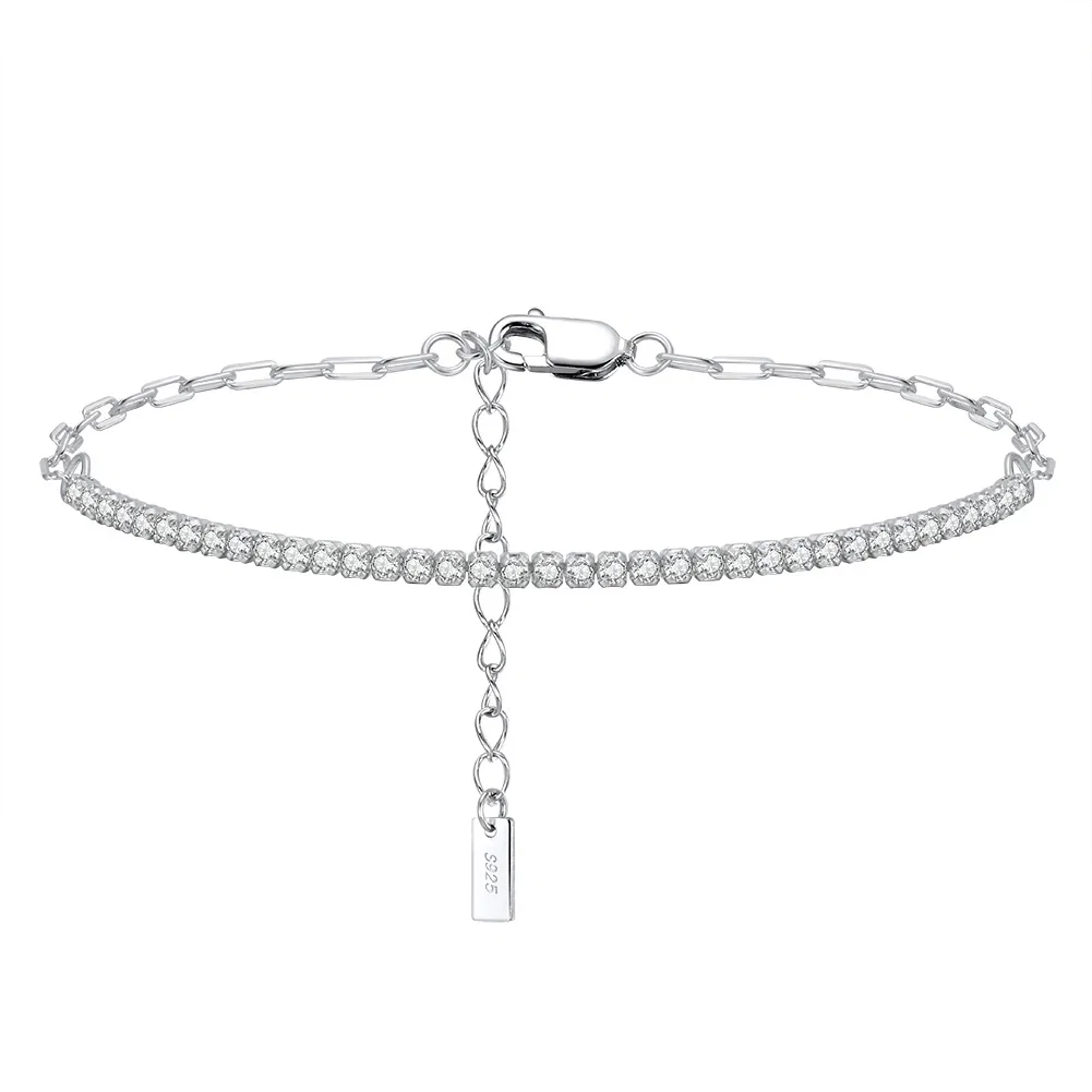 Brățări - Brățară din Argint Adjustable Silver Tennis