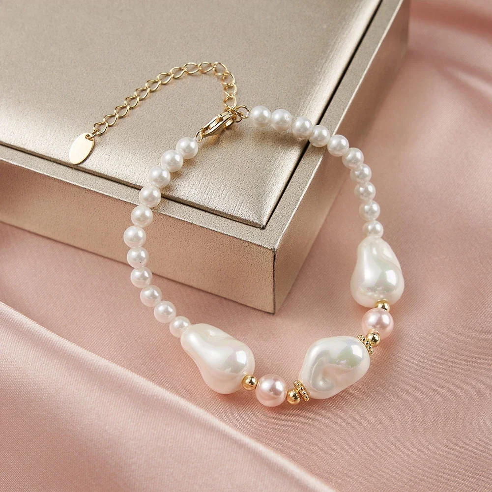 Brățări Din Argint - Brățară din Argint Baroque Pearl Harmony
