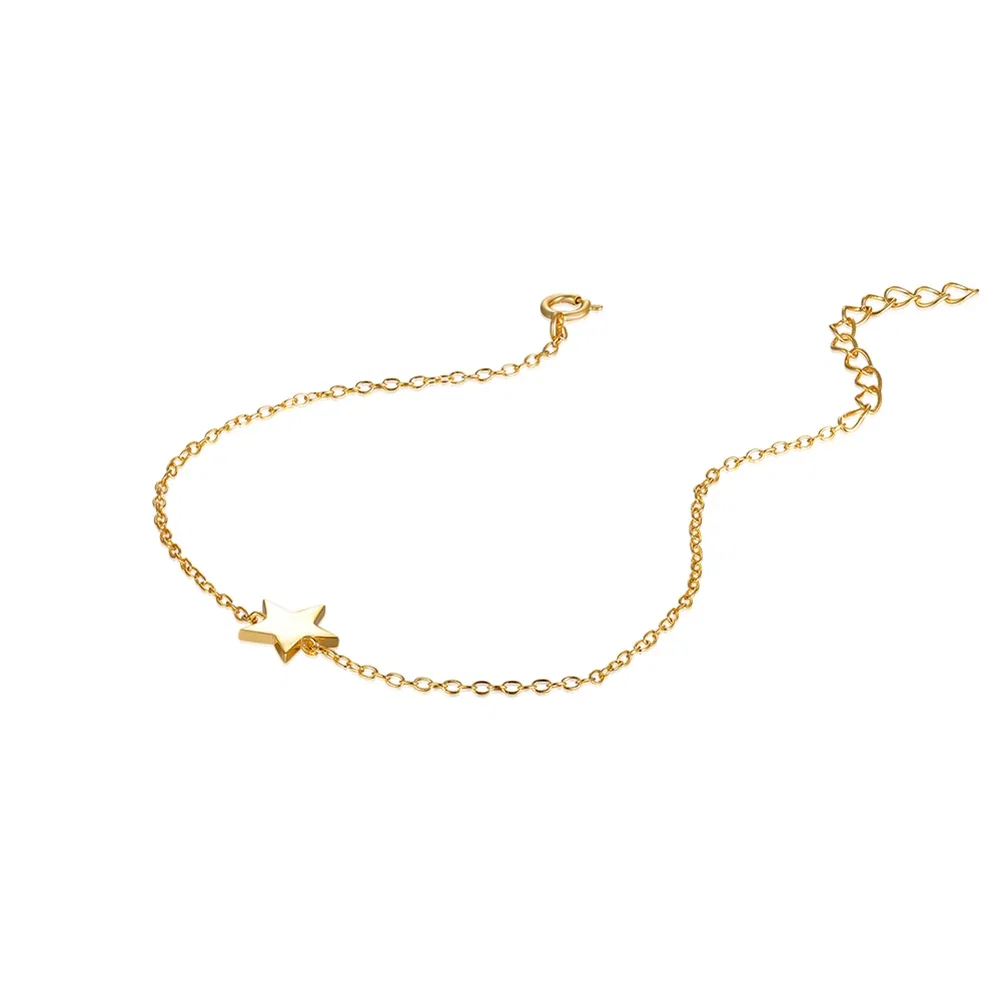 Brățări - Brățară din Argint Gold Star Charm