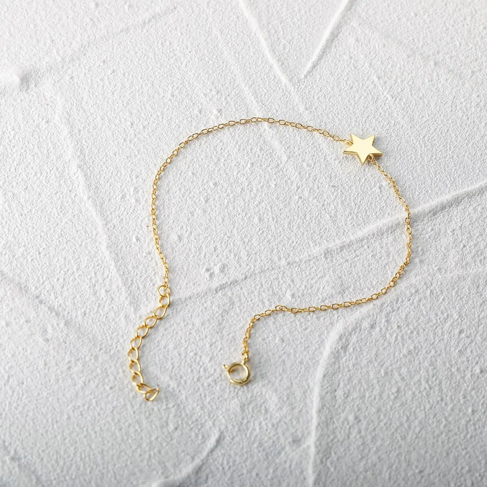 Brățări - Brățară din Argint Gold Star Charm