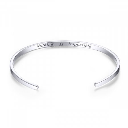 Brățări din argint - Brățară din argint Hope Cuff