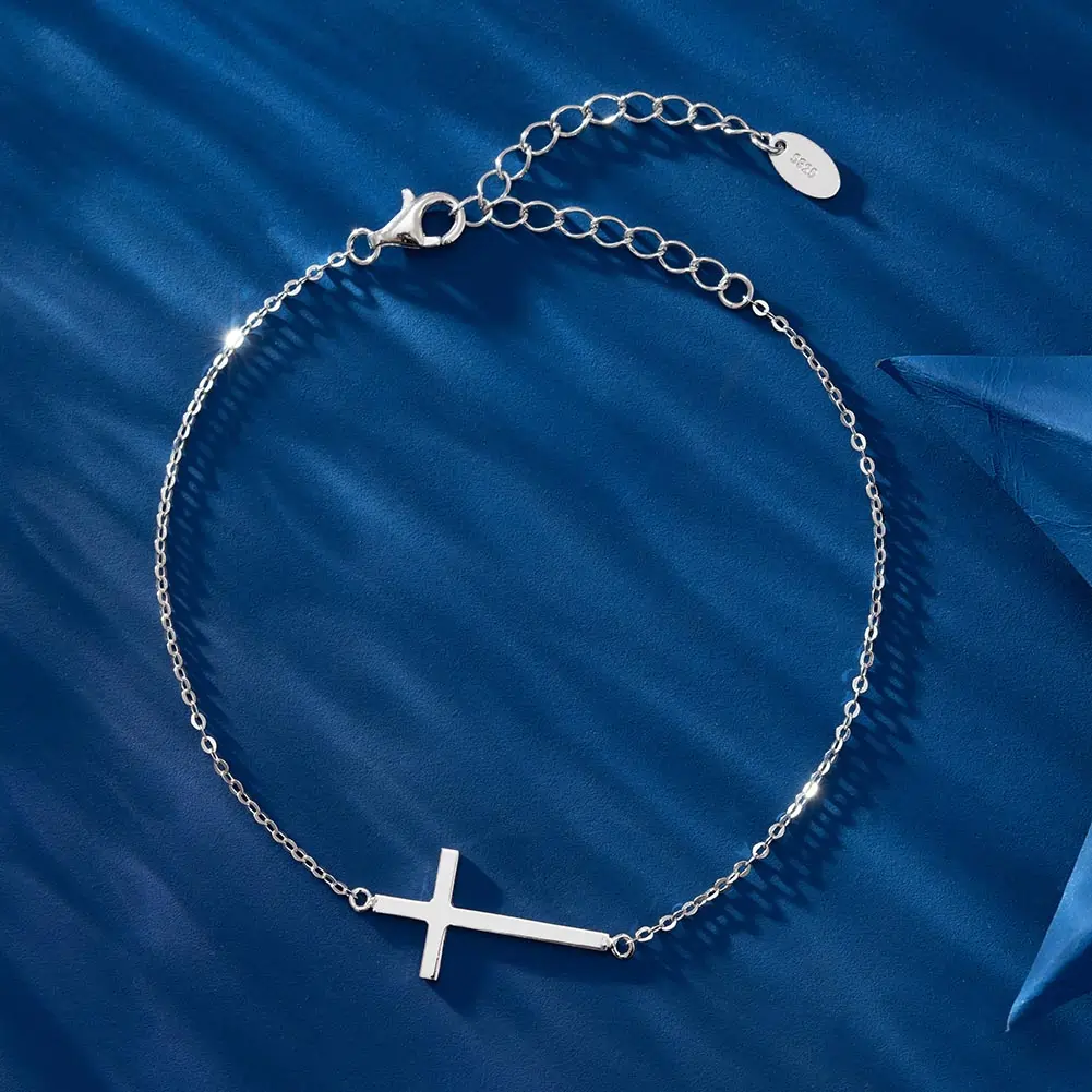 Brățări Din Argint - Brățară din Argint Sterling Silver Cross