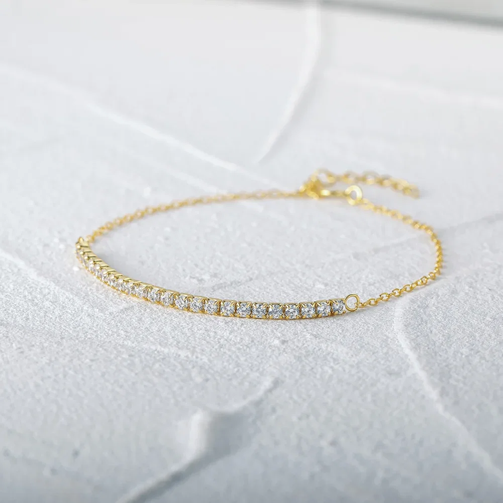 Colecții - Brățară din Argint tennis Sparkling Minimalism