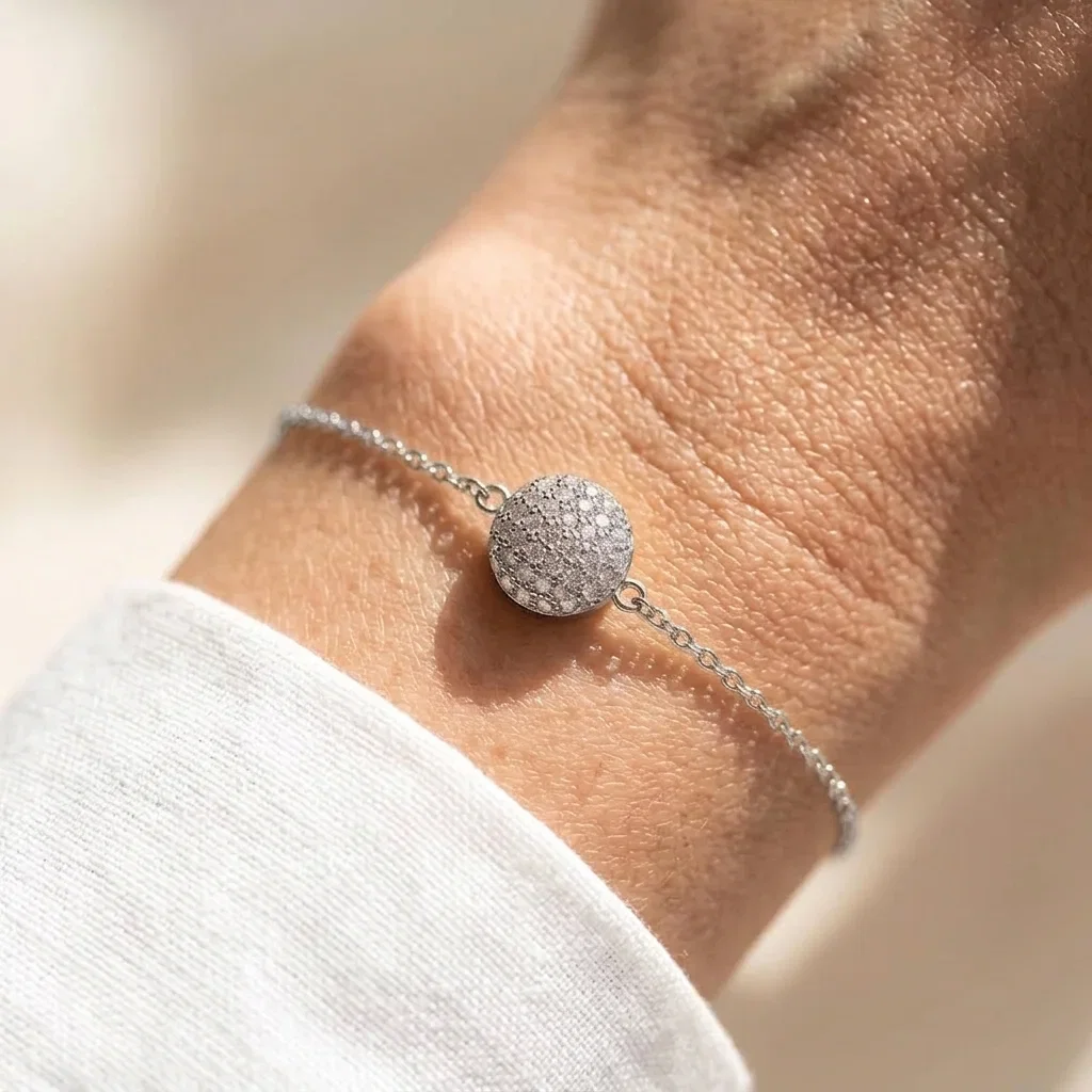 Bratari Statement - Brățară Statement Sparkle Argintiu