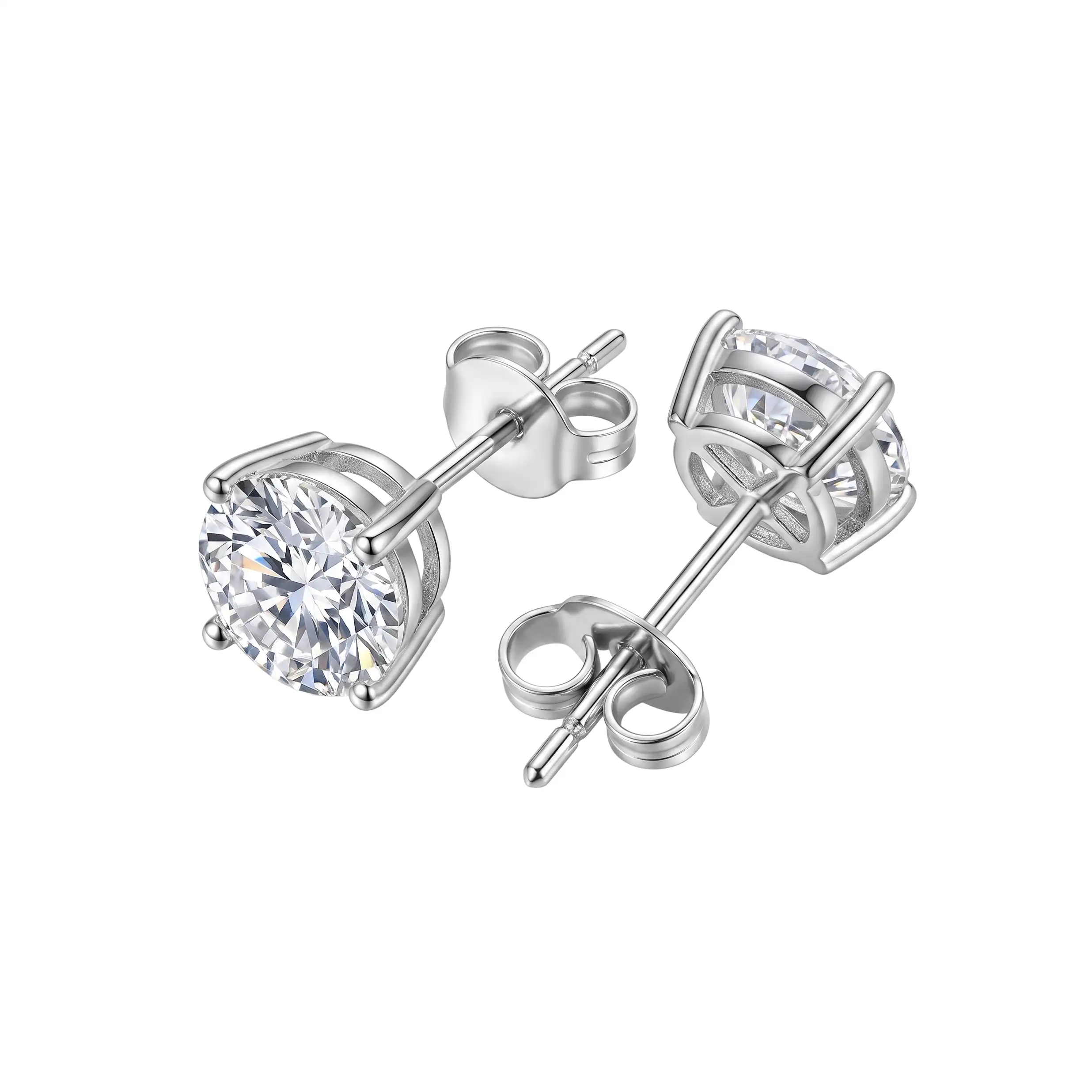 Cercei din argint - Cercei din Argint Classic Sparkle Studs