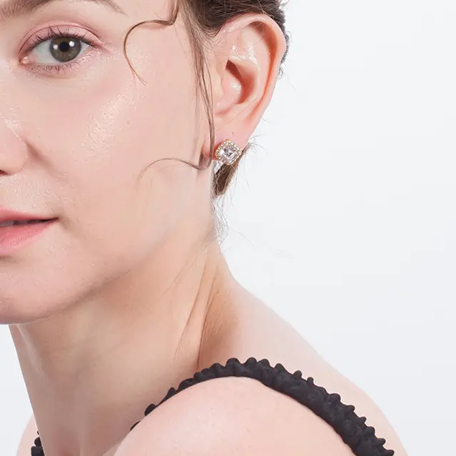 Colecții - Cercei din Argint Rose Glamour Studs