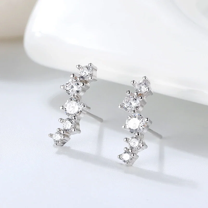 Colecții - Cercei din Argint Sparkling Cluster Silver