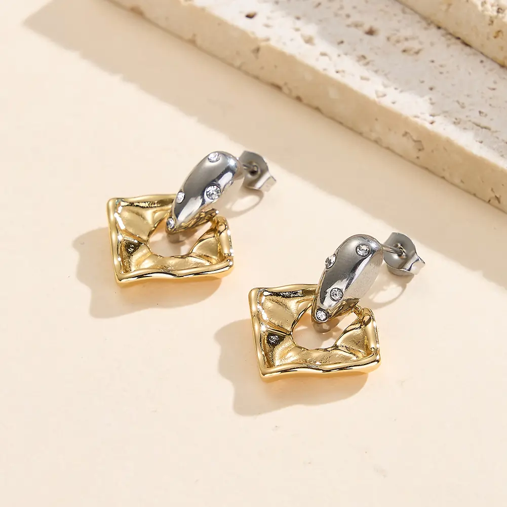 Cercei Statement - Cercei Statement cu Cristale Zirconiu Duo