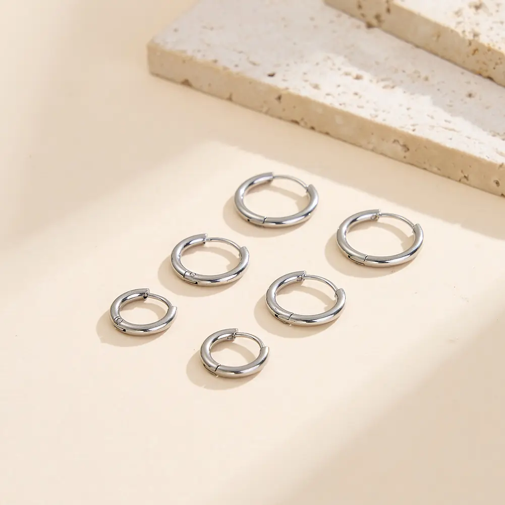 Cercei Statement - Cercei Statement Hoop Argintiu
