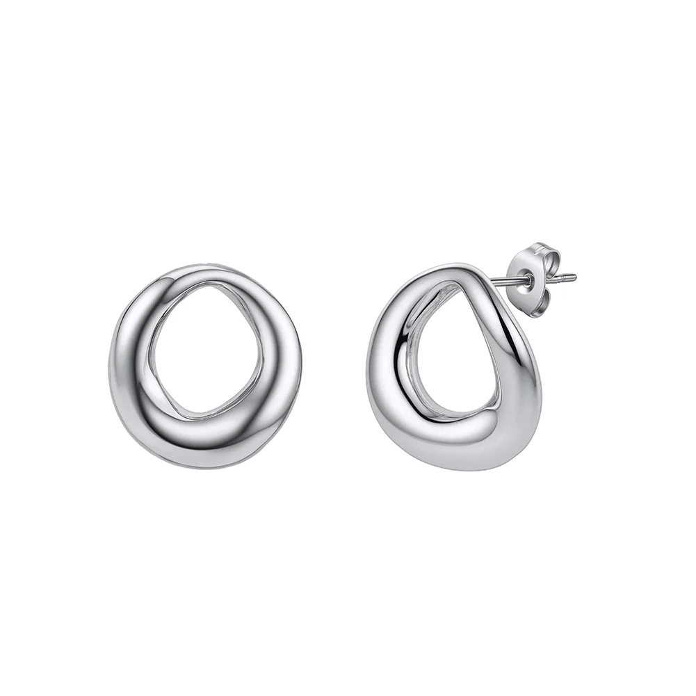 Cercei Statement - Cercei Statement Organic Ring Argintiu
