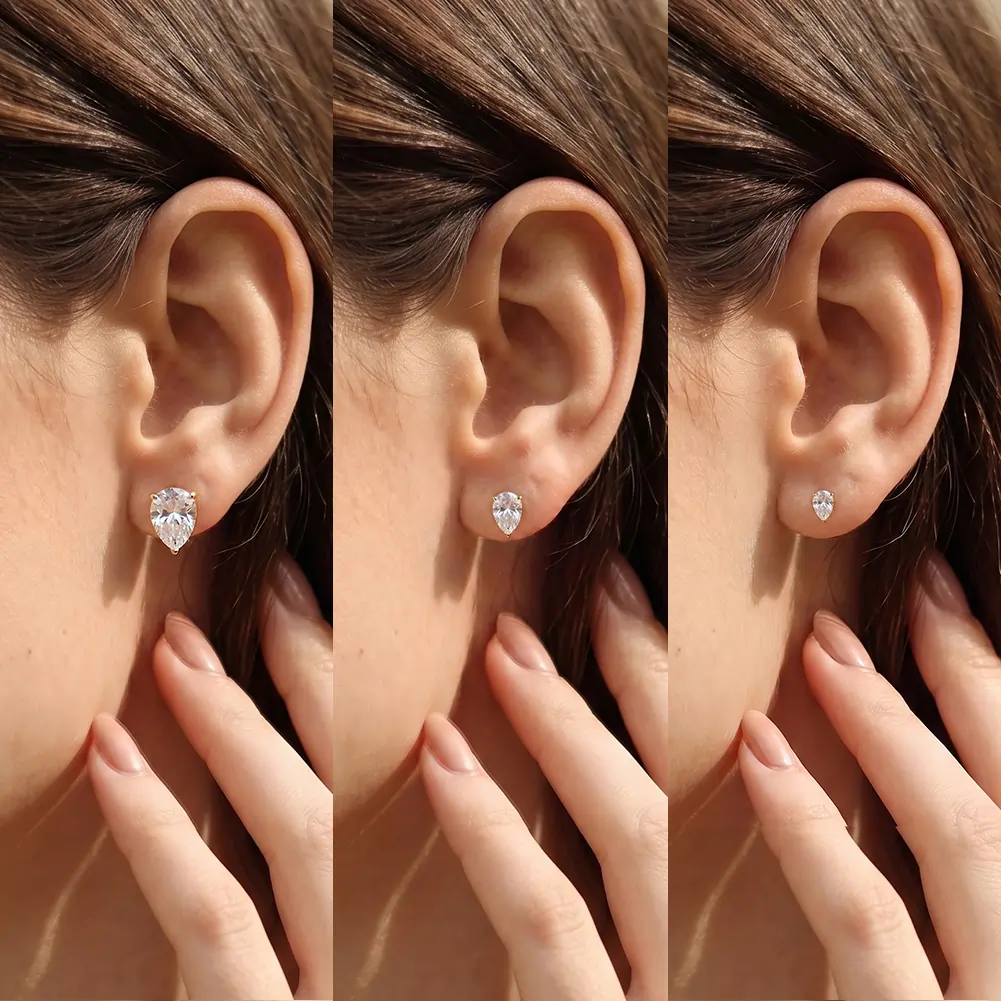 Cercei Statement - Cercei Statement Teardrop Auriu