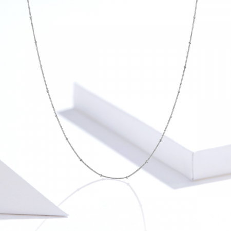 Coliere din argint - Colier din argint Beaded String