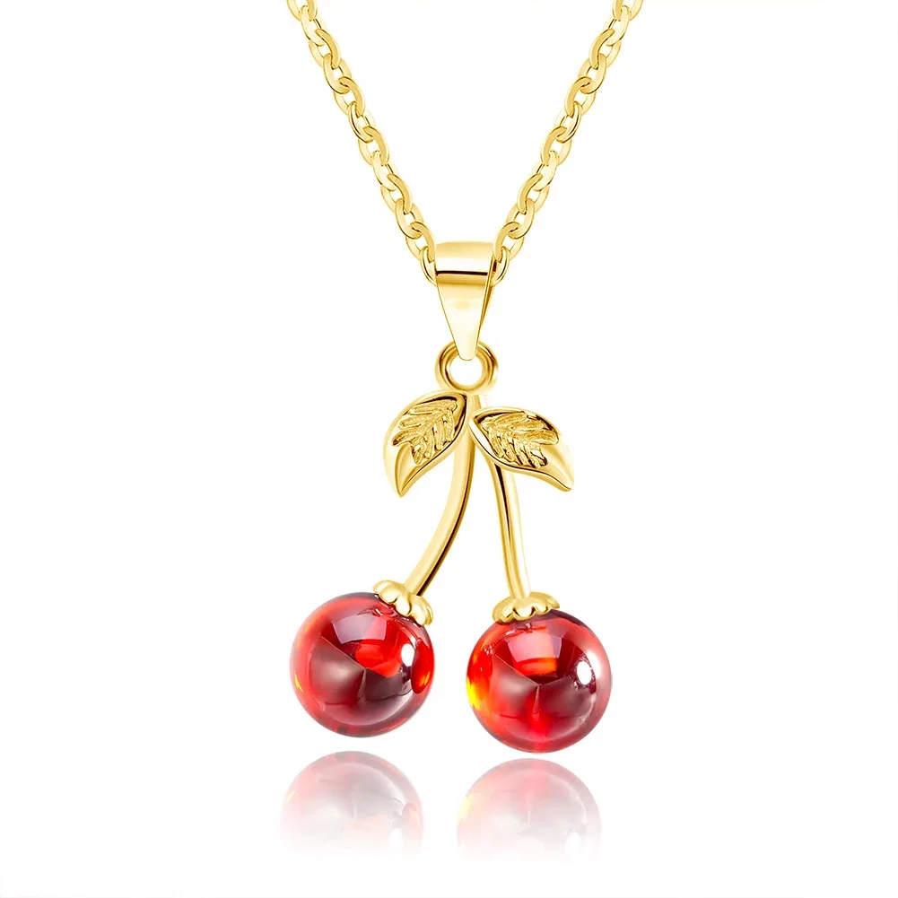 Coliere - Colier din Argint Cherry Blossom Gold