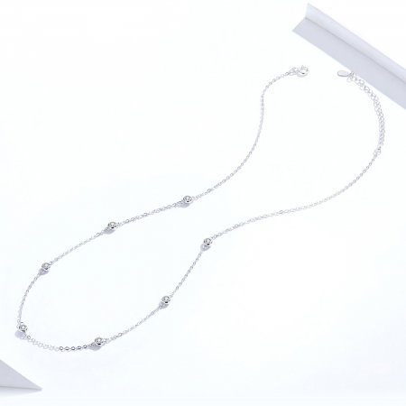 Coliere din argint - Colier din argint Crystal String