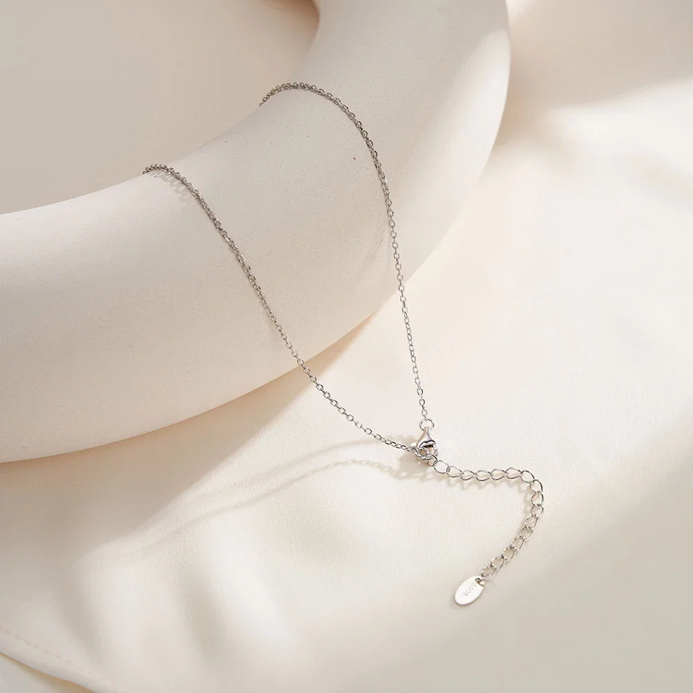 Coliere din argint - Colier din Argint cu Perle Naturale de Cultură Pearl Reflection Silver