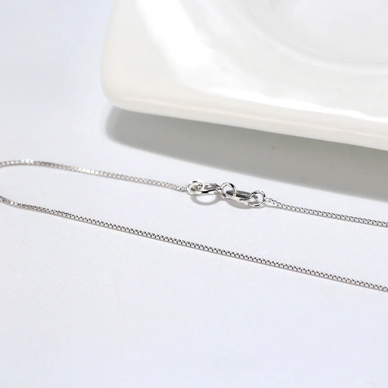 Coliere din argint - Colier din Argint Silver Box Chain