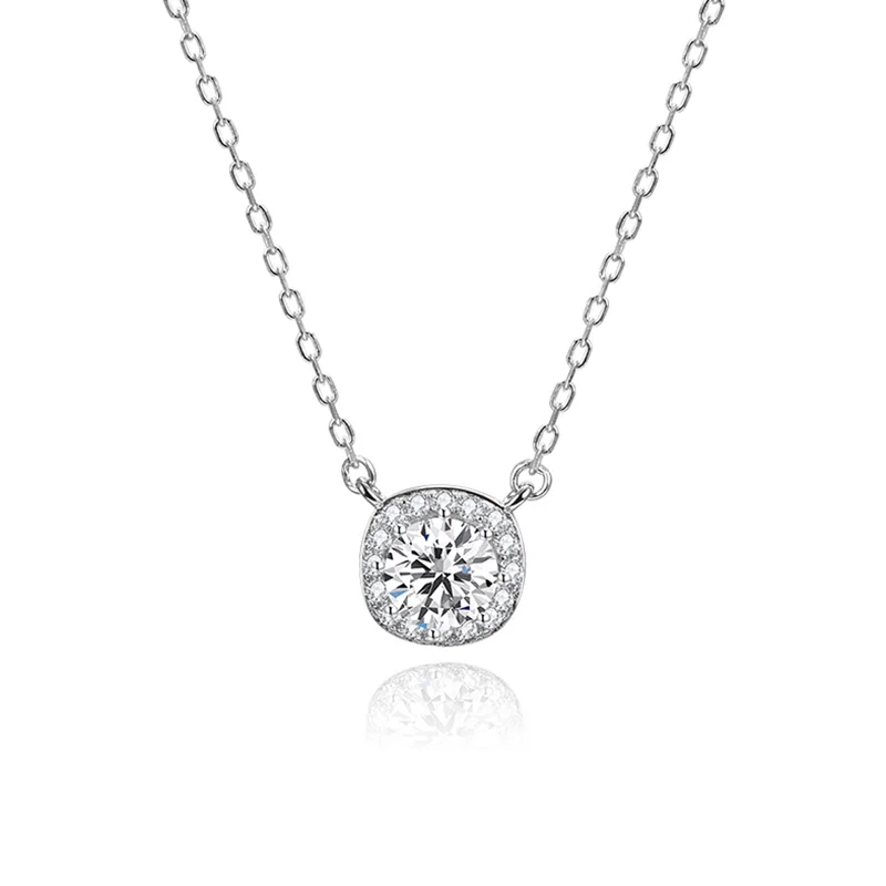 Coliere - Colier din Argint Halo Pendant Silver