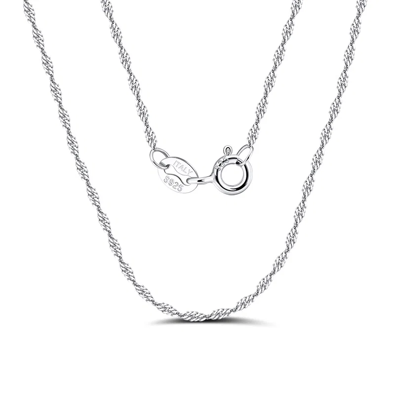 Coliere din argint - Colier din Argint Silver Twisted Rope