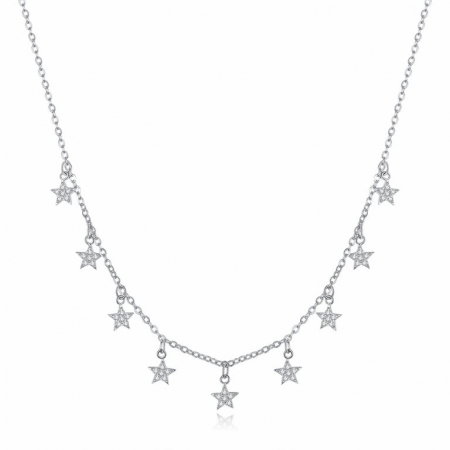 Coliere Din Argint - Colier din argint Star String