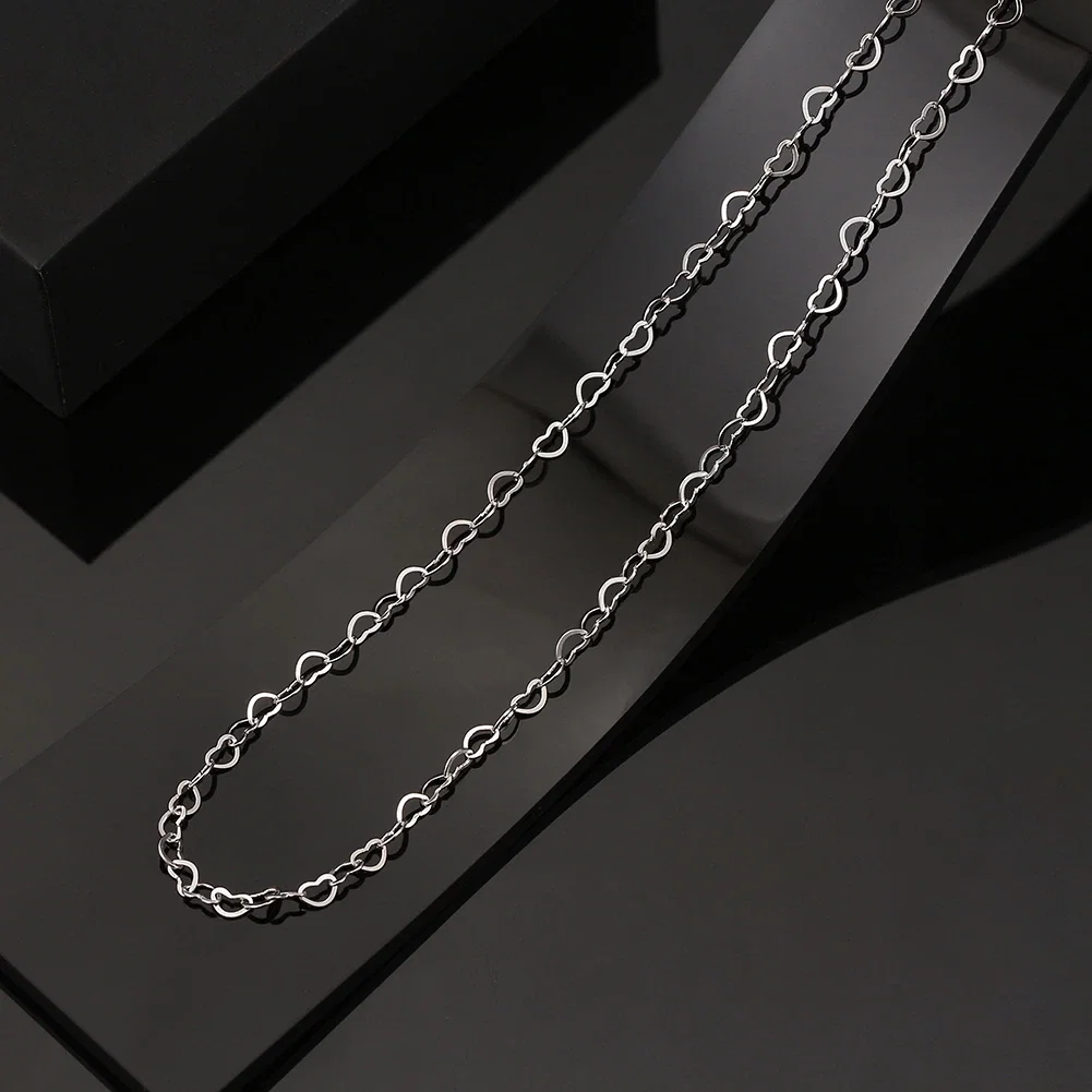 Coliere Din Argint - Colier din Argint Sterling Heart Silver