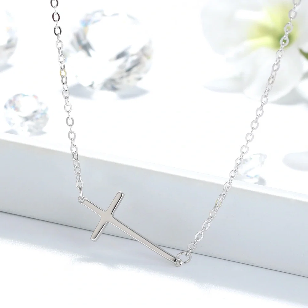 Coliere Din Argint - Colier din Argint Sterling Silver Cross