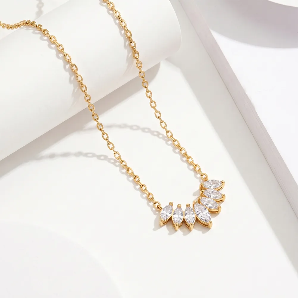 Coliere Statement - Colier Statement Crown Auriu