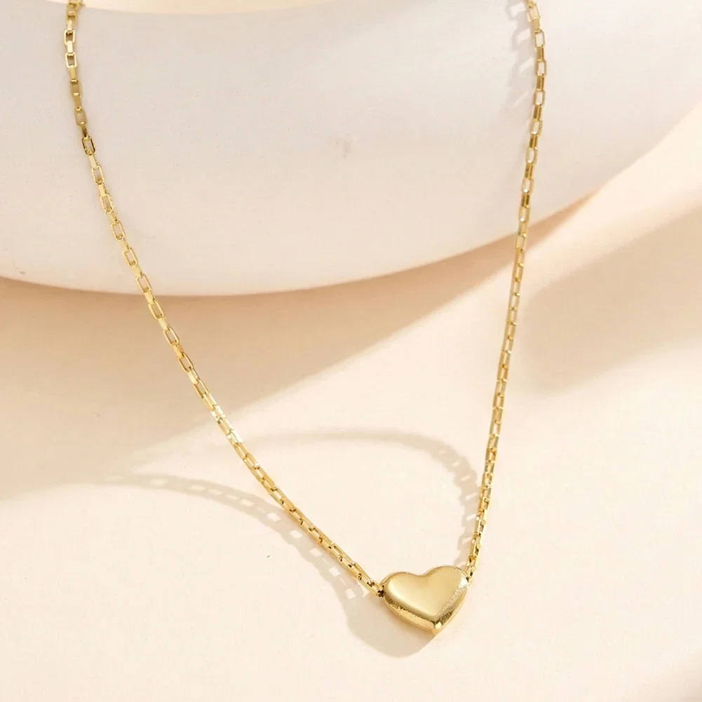 Coliere Statement - Colier Statement Heart Auriu