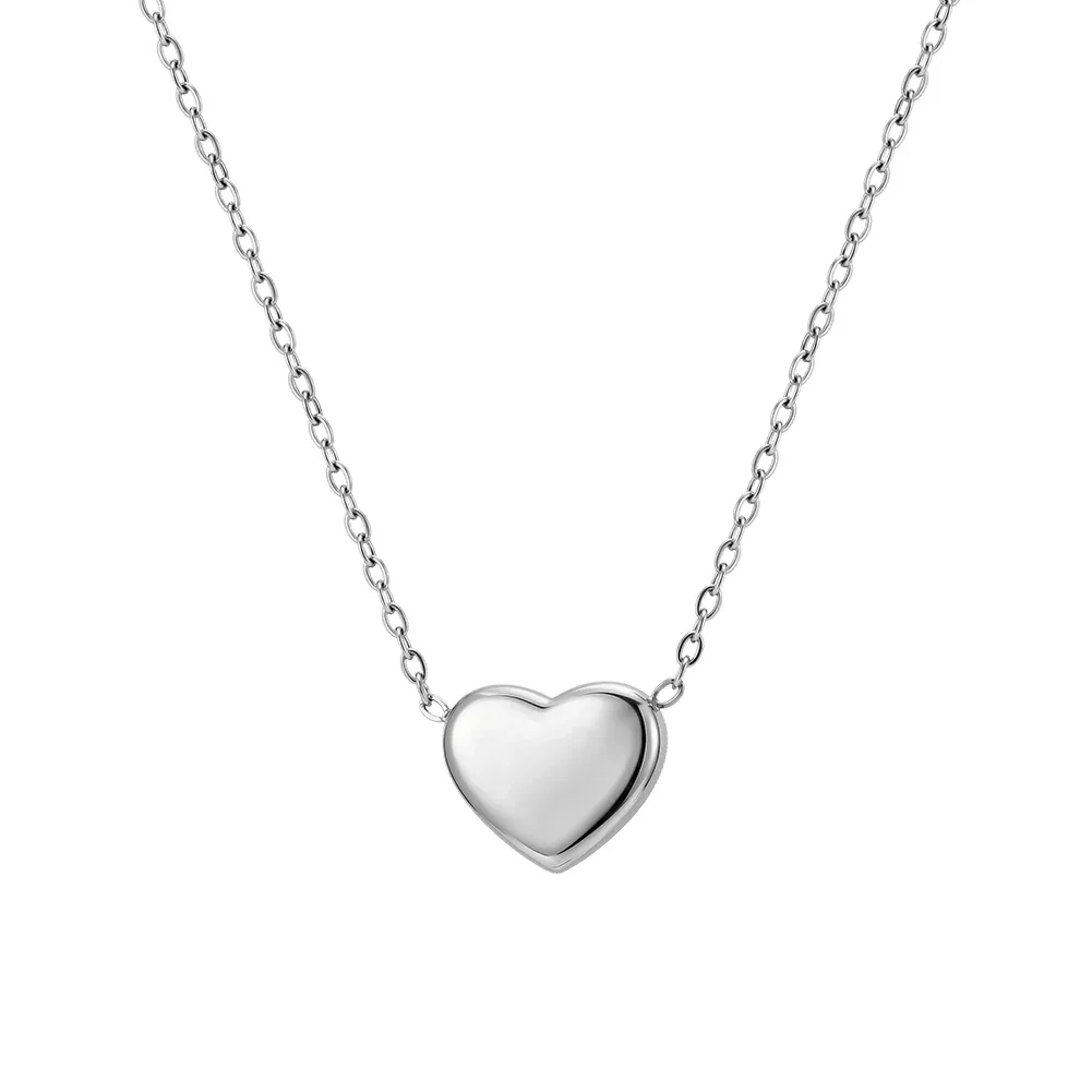Coliere Statement - Colier Statement Heartbeat Argintiu