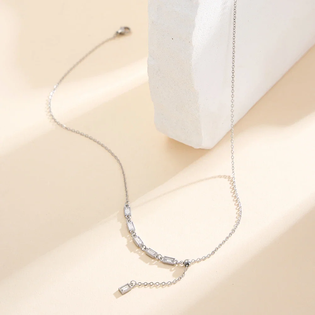 Coliere Statement - Colier Statement Lariat Argintiu