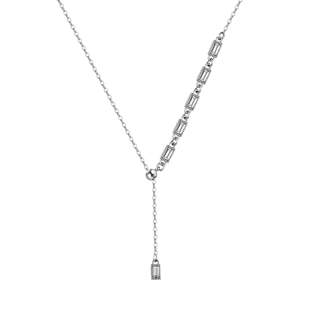 Coliere Statement - Colier Statement Lariat Argintiu