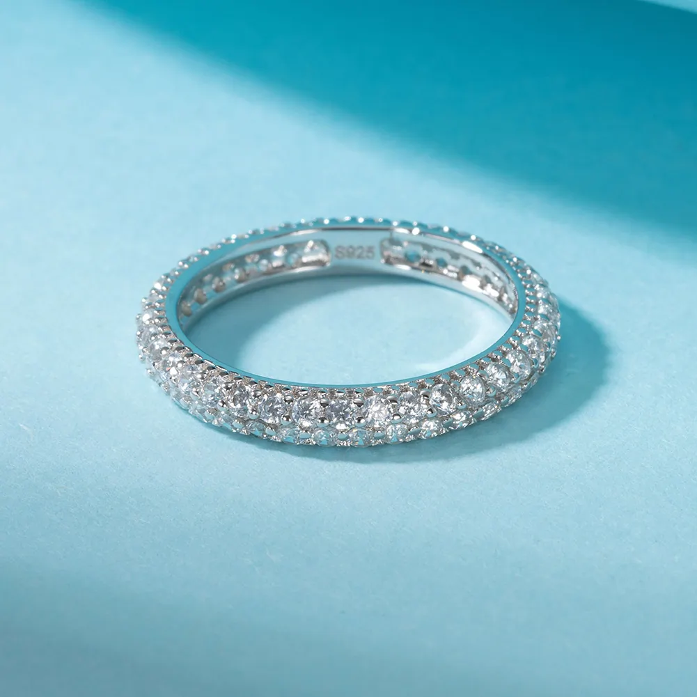 Inele din argint - Inel din Argint Eternity Band Silver