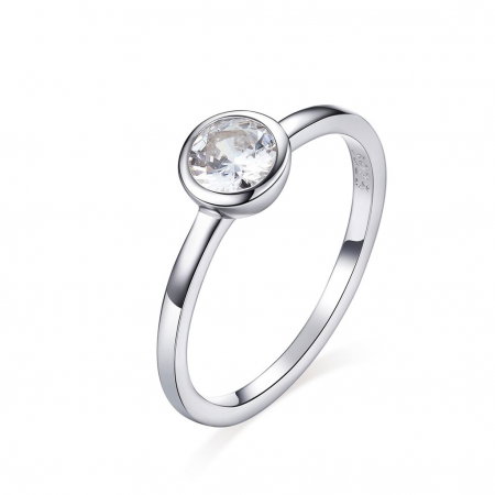 Inele din argint - Inel din argint Moon Crystal