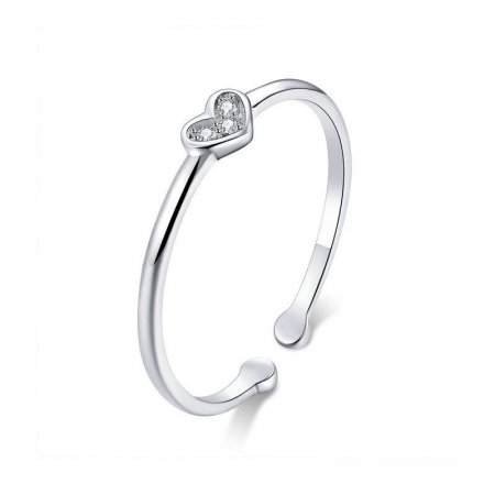 Inele - Inel din argint Nuria One Heart
