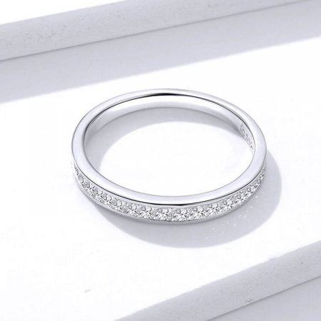 Inele din argint - Inel din argint Top Side Pavé
