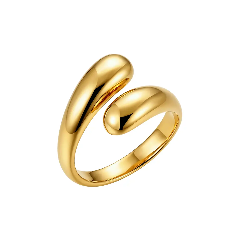 Inele Statement - Inel Statement Onda Auriu
